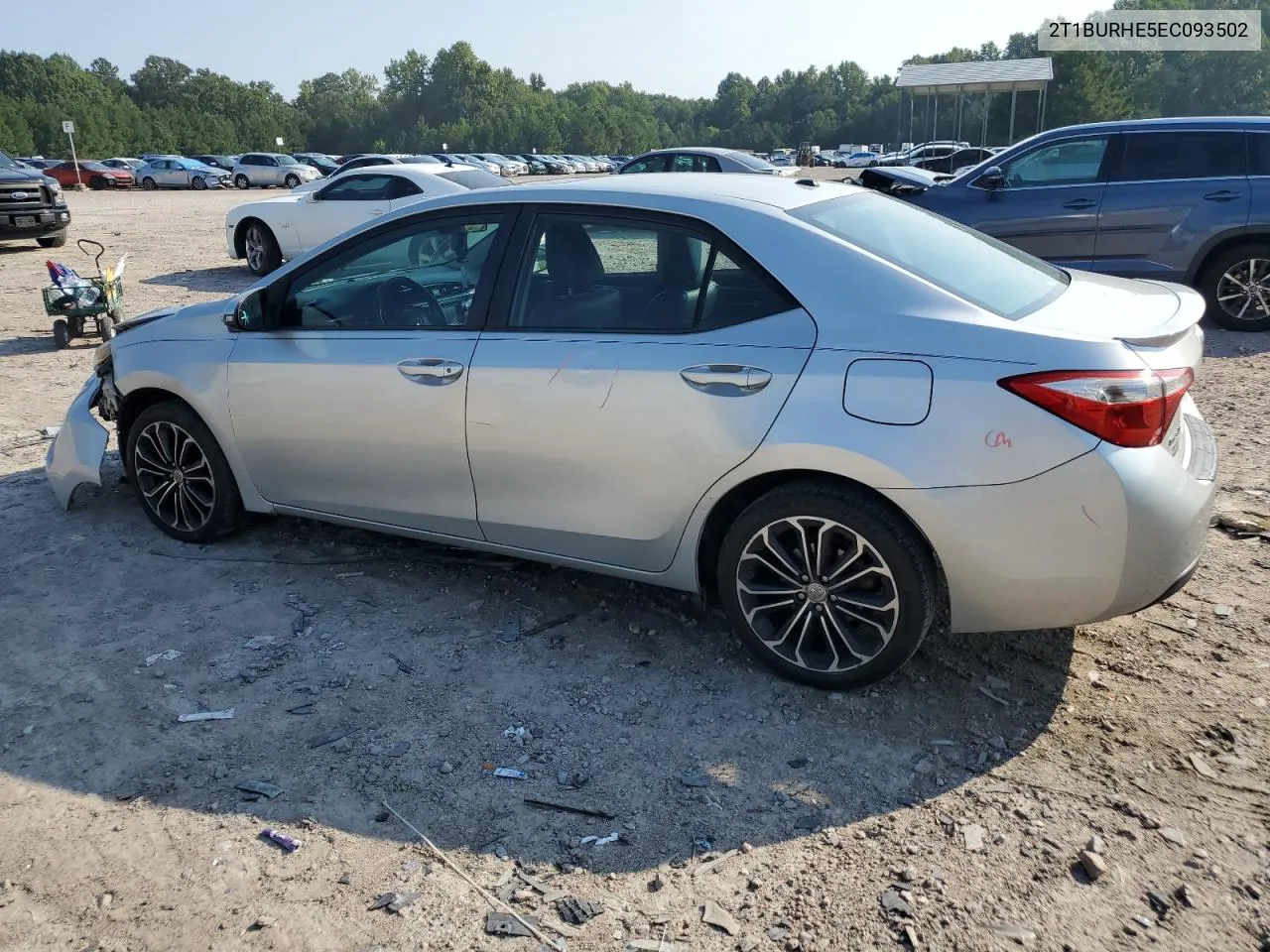 2T1BURHE5EC093502 2014 Toyota Corolla L