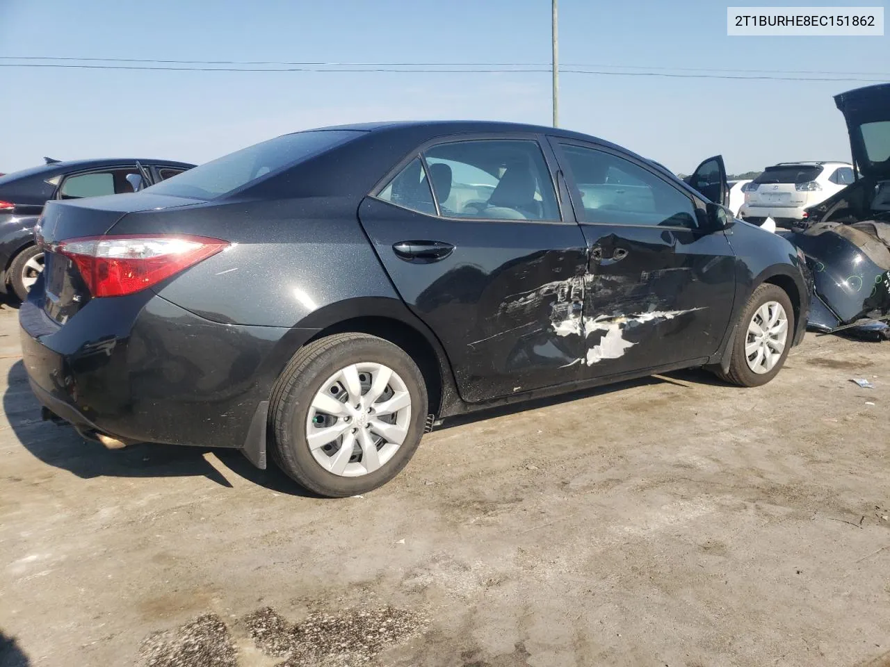 2014 Toyota Corolla L VIN: 2T1BURHE8EC151862 Lot: 69525524