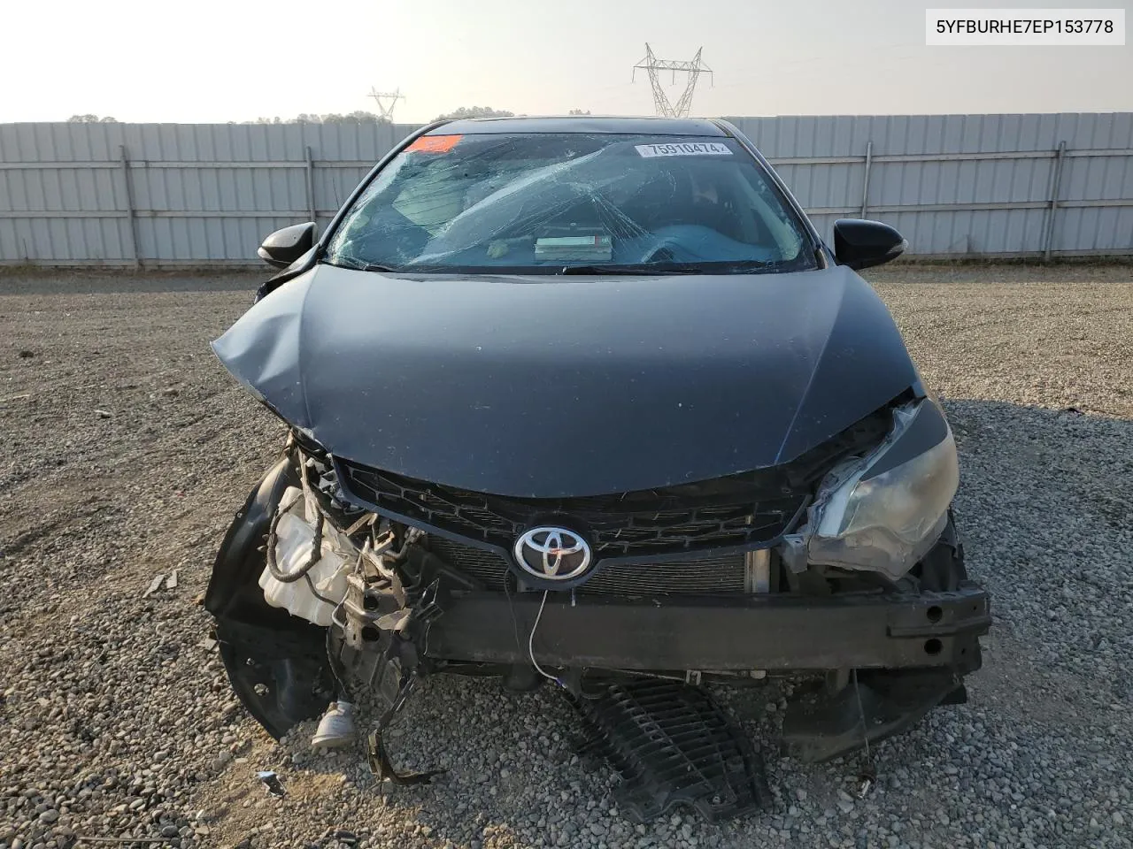 5YFBURHE7EP153778 2014 Toyota Corolla L