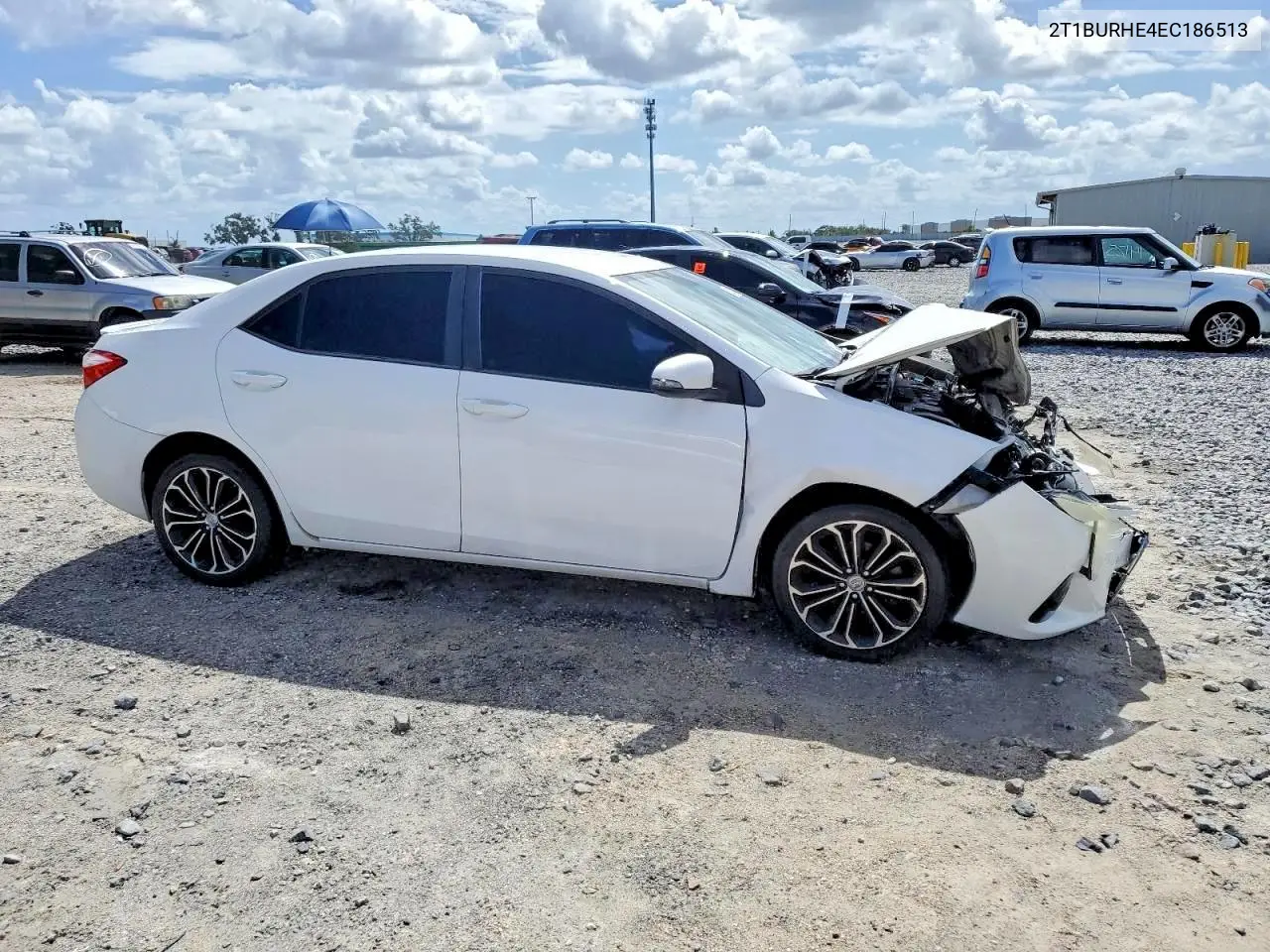 2T1BURHE4EC186513 2014 Toyota Corolla S Plus