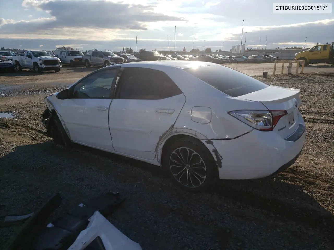 2T1BURHE3EC015171 2014 Toyota Corolla L