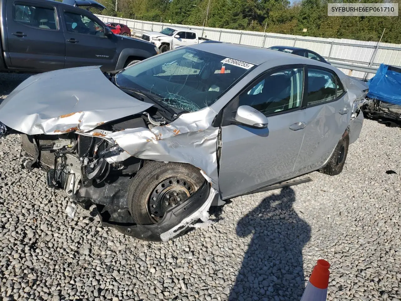 5YFBURHE6EP061710 2014 Toyota Corolla L