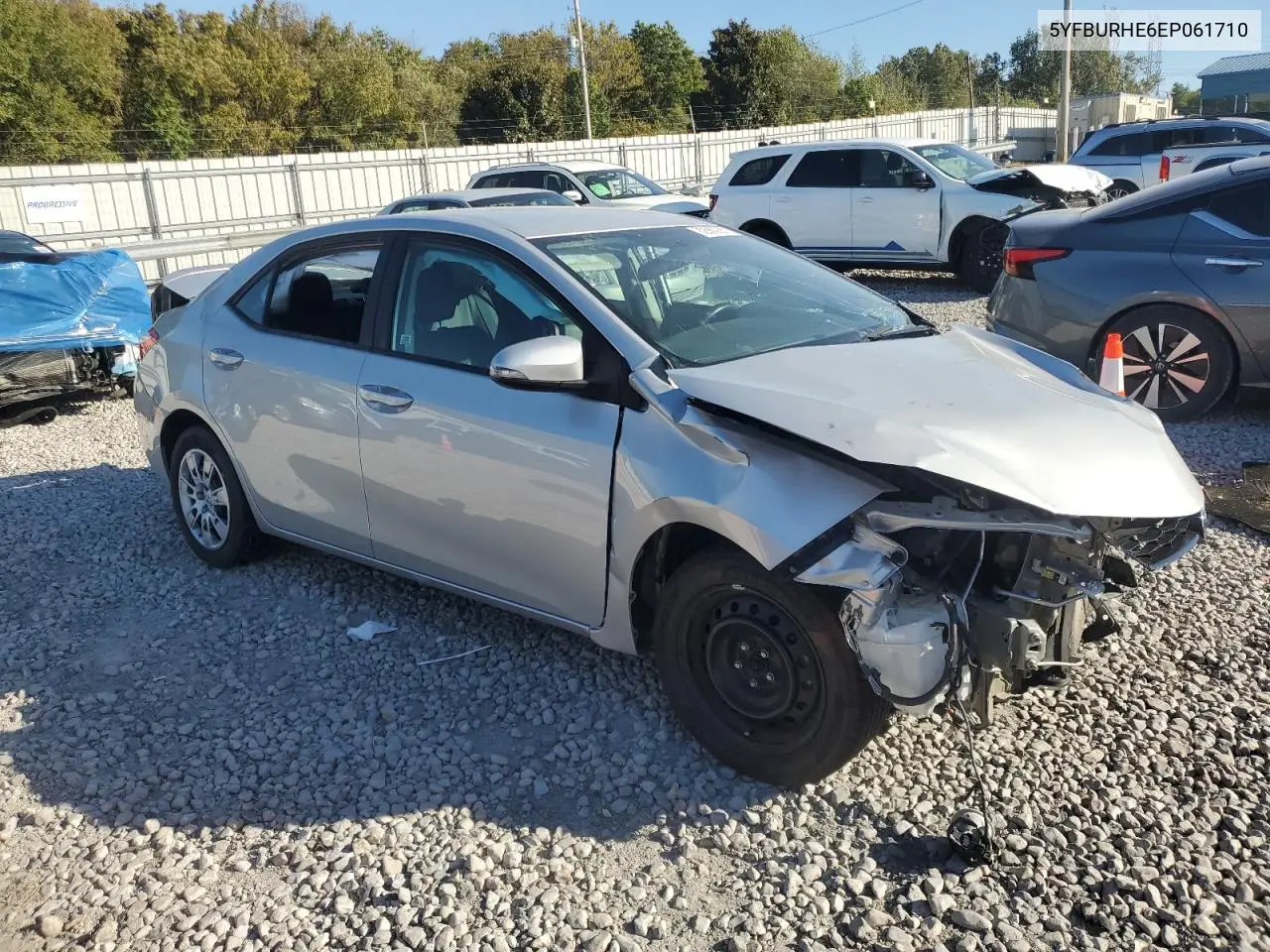 5YFBURHE6EP061710 2014 Toyota Corolla L