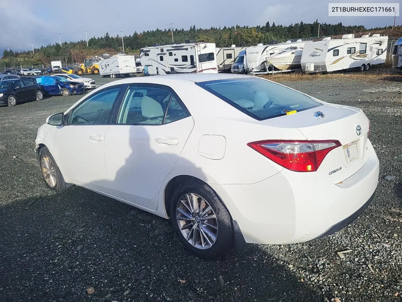 2T1BURHEXEC171661 2014 Toyota Corolla L