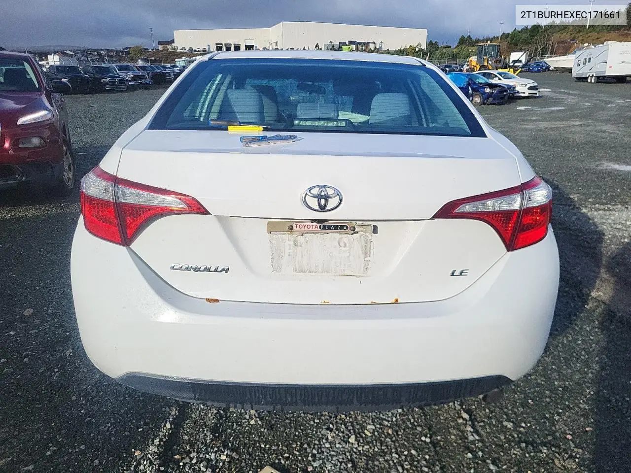 2T1BURHEXEC171661 2014 Toyota Corolla L