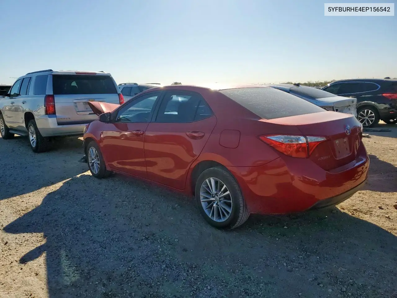5YFBURHE4EP156542 2014 Toyota Corolla L