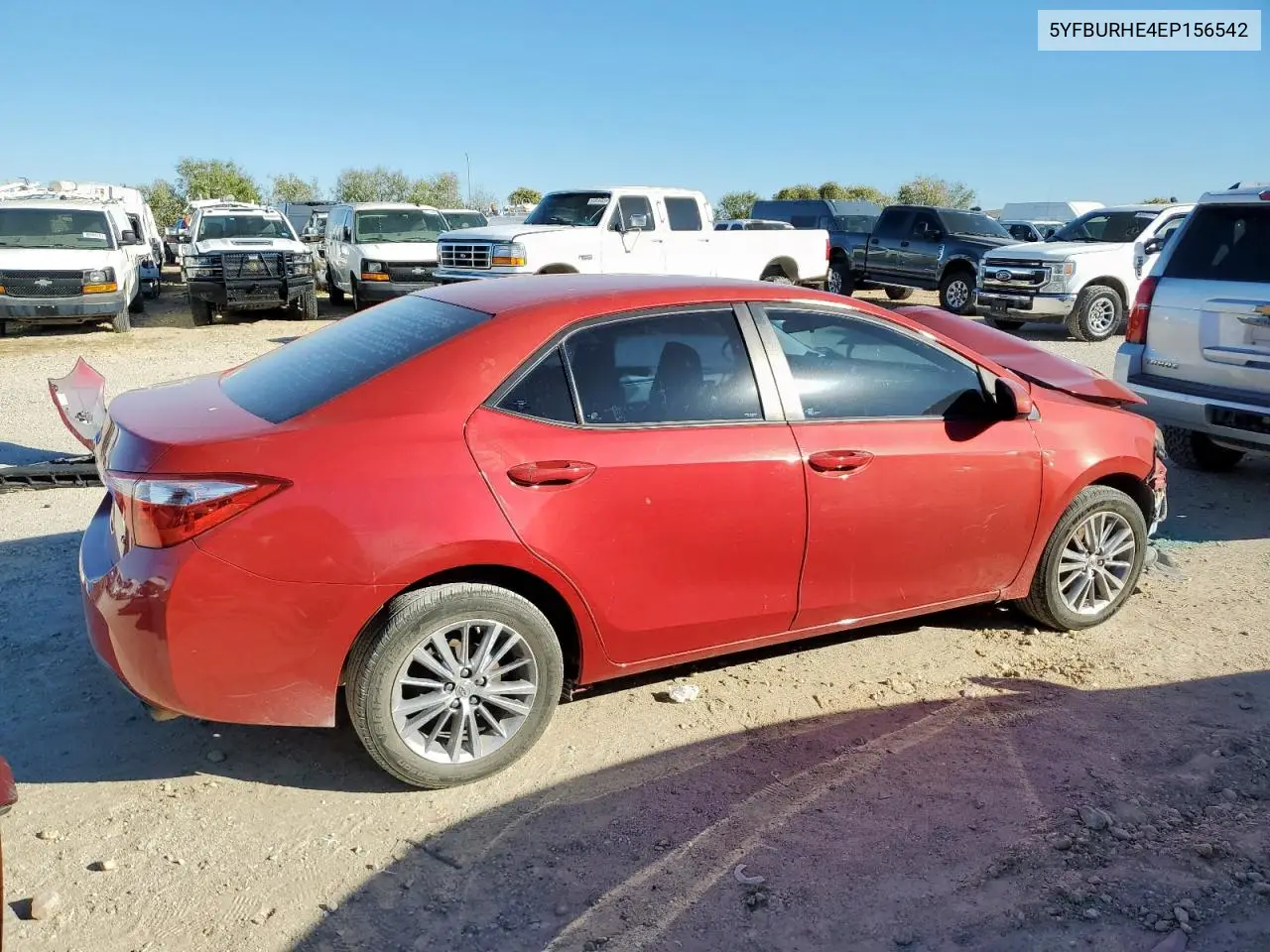 5YFBURHE4EP156542 2014 Toyota Corolla L