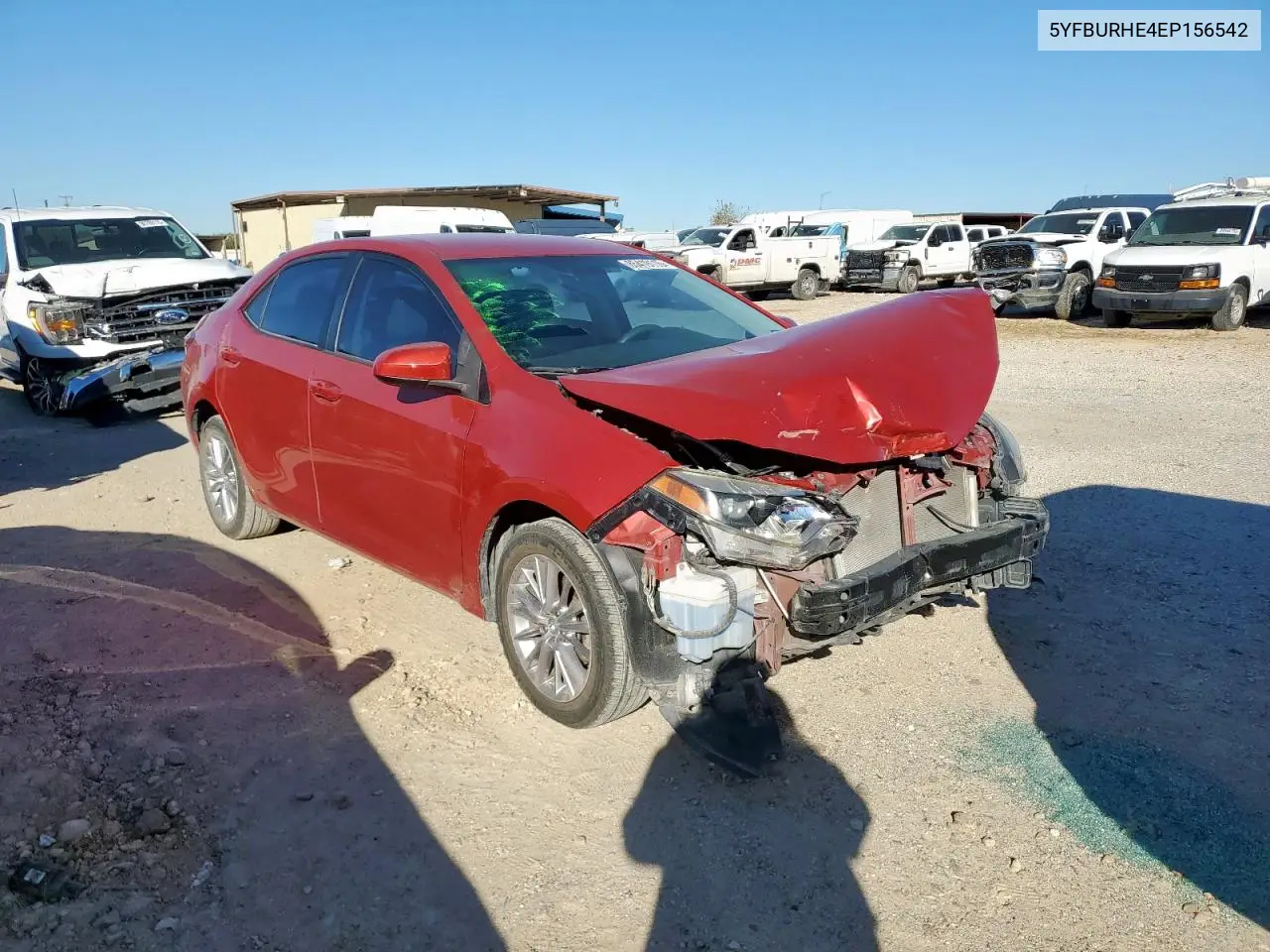5YFBURHE4EP156542 2014 Toyota Corolla L