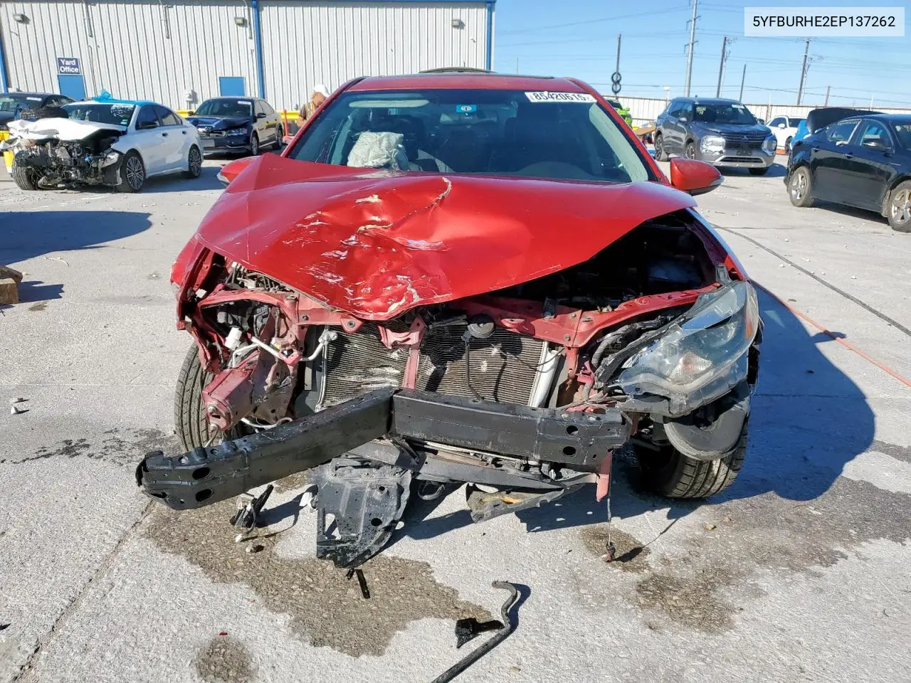 5YFBURHE2EP137262 2014 Toyota Corolla L