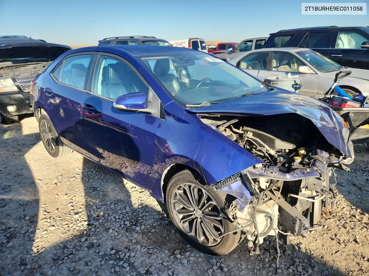 2T1BURHE9EC011058 2014 Toyota Corolla L