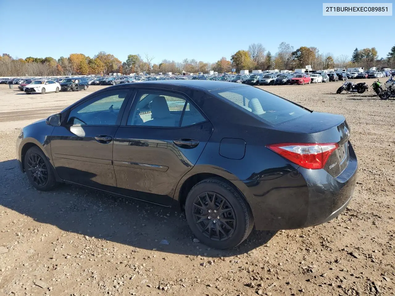 2T1BURHEXEC089851 2014 Toyota Corolla L