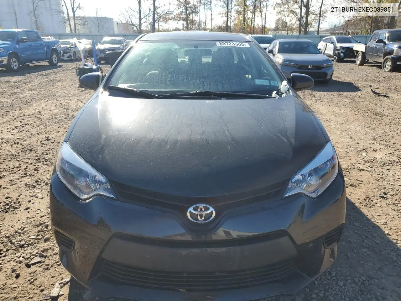 2T1BURHEXEC089851 2014 Toyota Corolla L