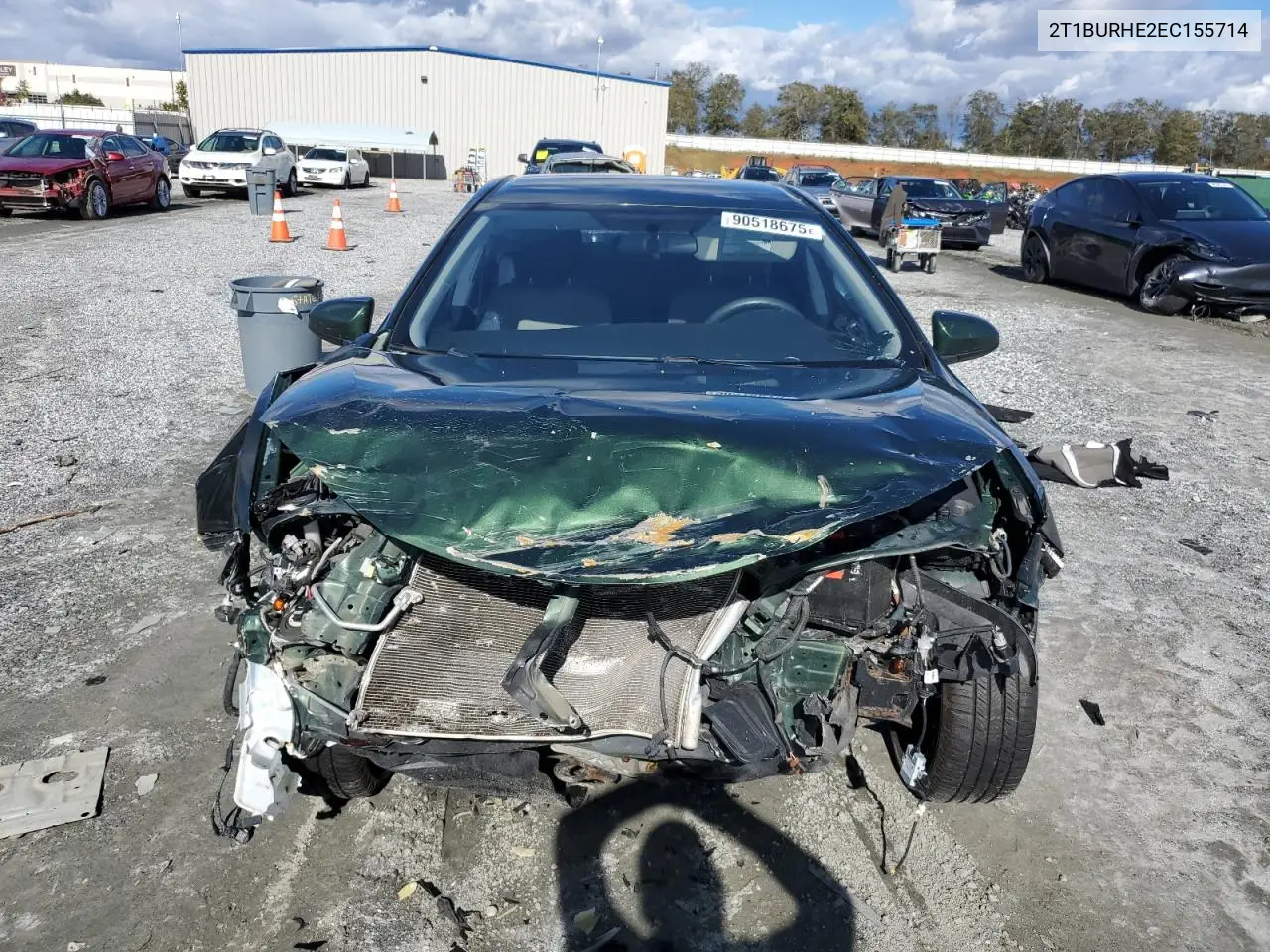 2T1BURHE2EC155714 2014 Toyota Corolla L