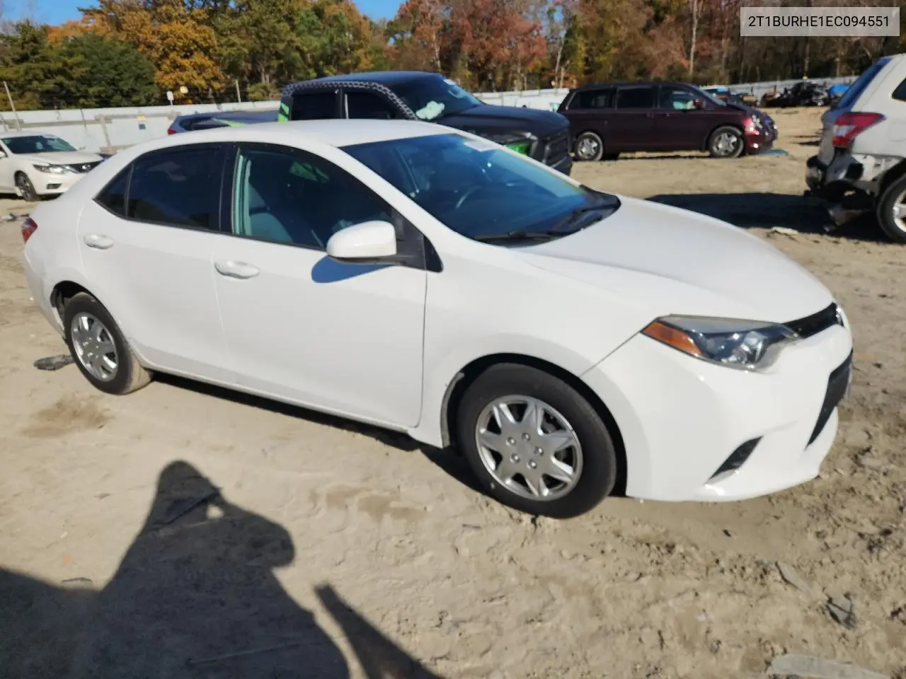2T1BURHE1EC094551 2014 Toyota Corolla L