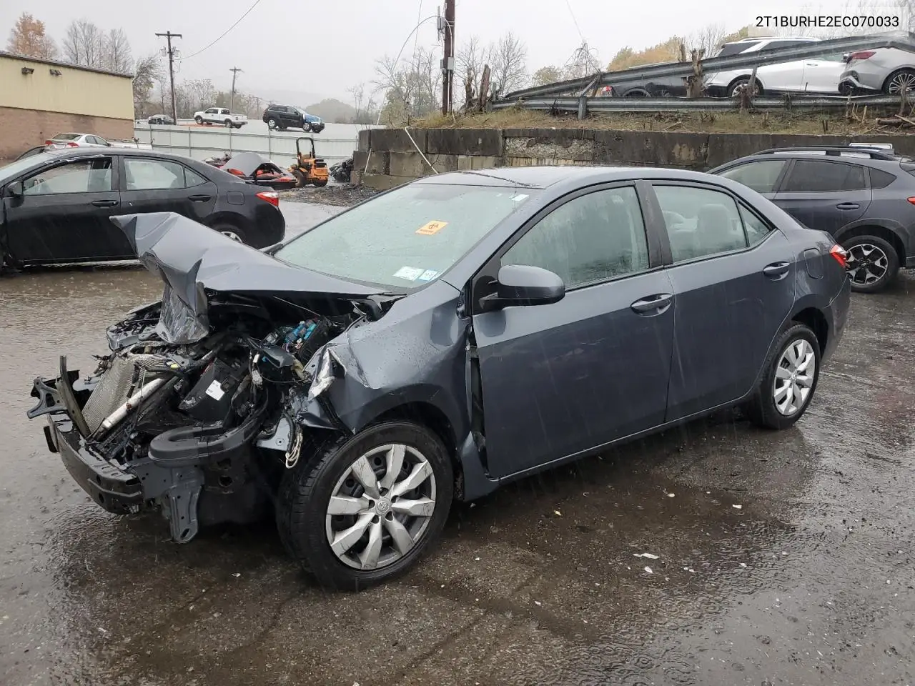 2T1BURHE2EC070033 2014 Toyota Corolla L