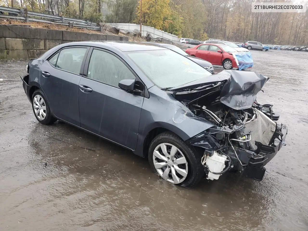 2T1BURHE2EC070033 2014 Toyota Corolla L