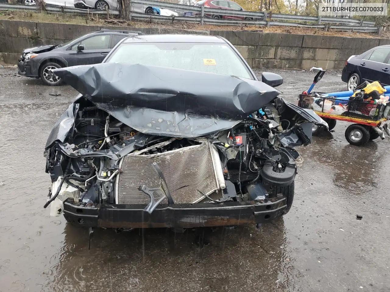 2T1BURHE2EC070033 2014 Toyota Corolla L