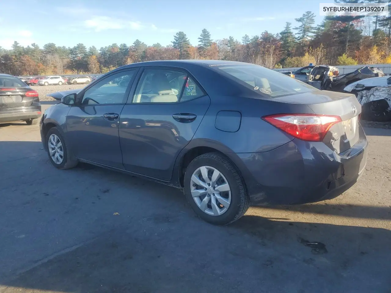 5YFBURHE4EP139207 2014 Toyota Corolla L
