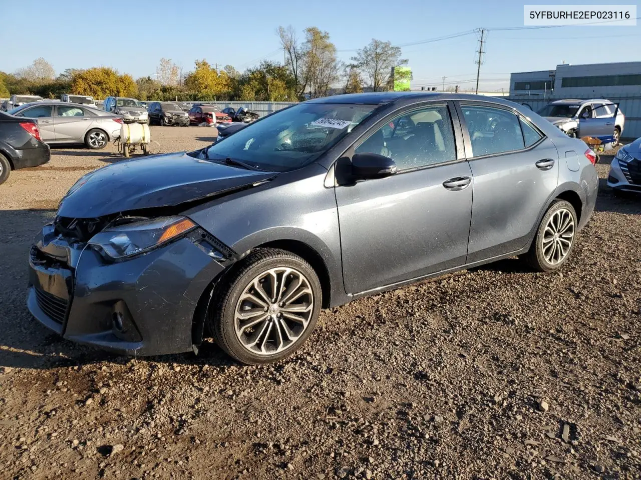 5YFBURHE2EP023116 2014 Toyota Corolla L