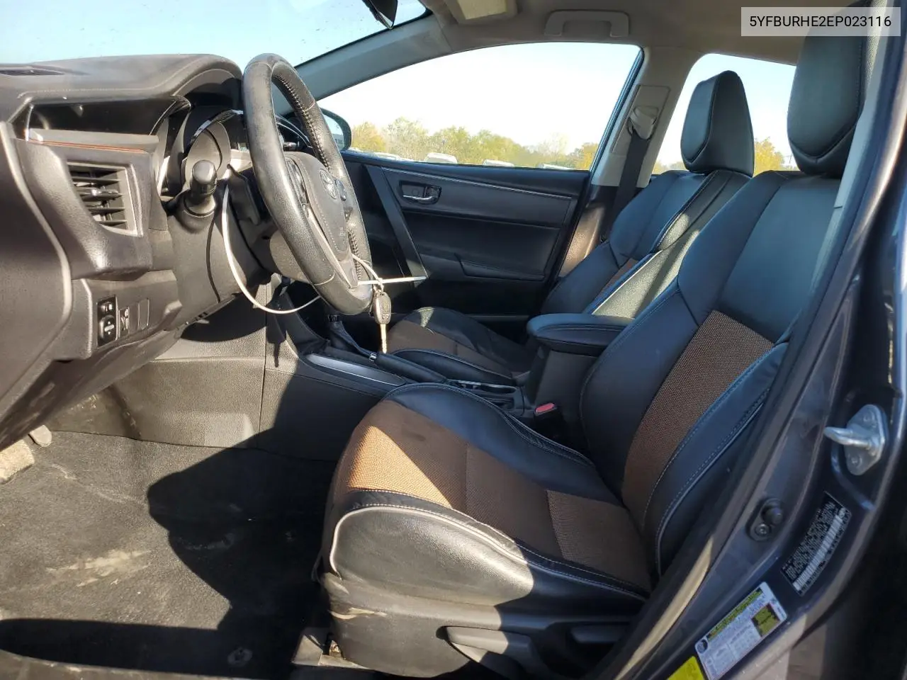 5YFBURHE2EP023116 2014 Toyota Corolla L