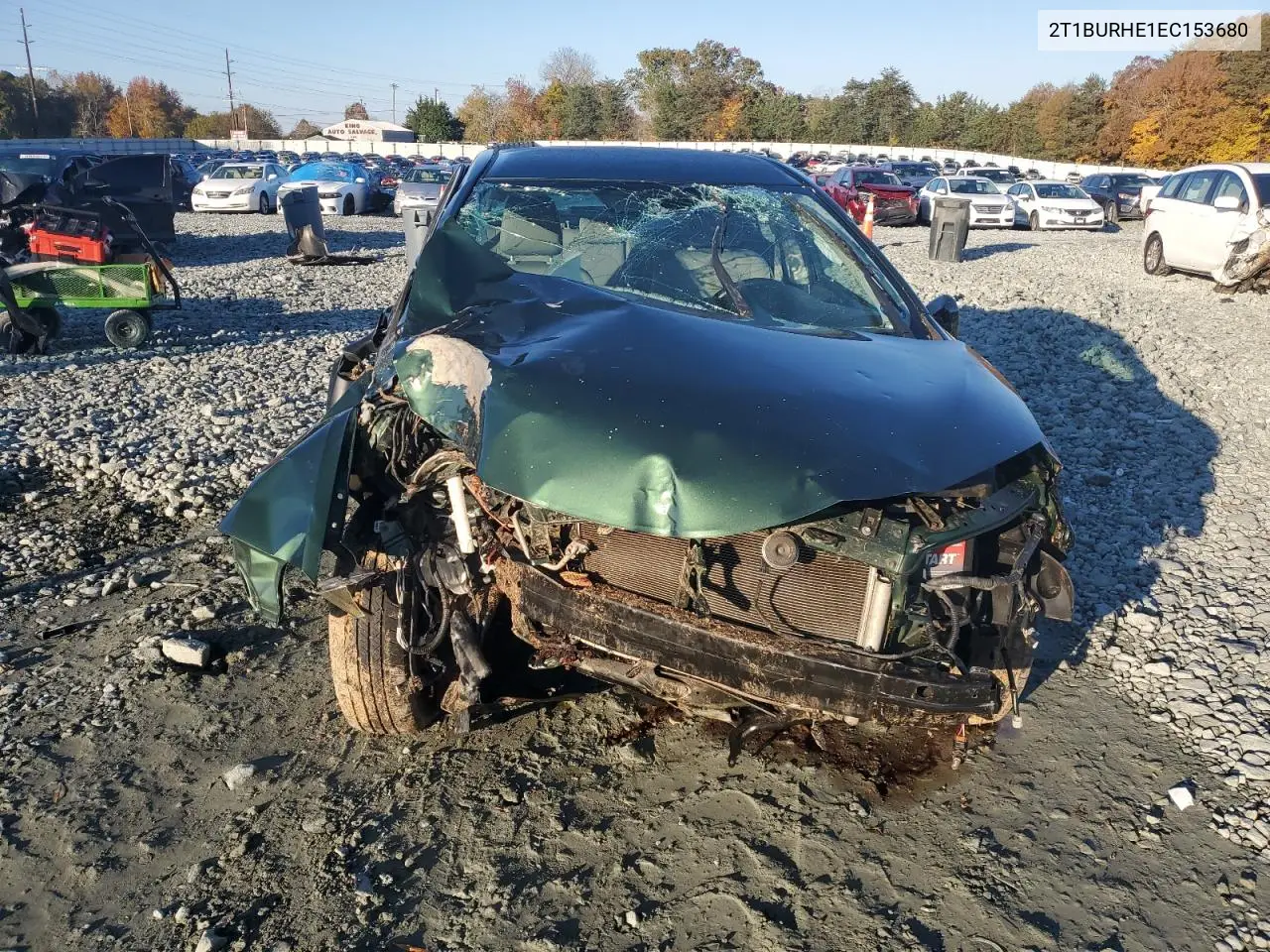 2T1BURHE1EC153680 2014 Toyota Corolla L