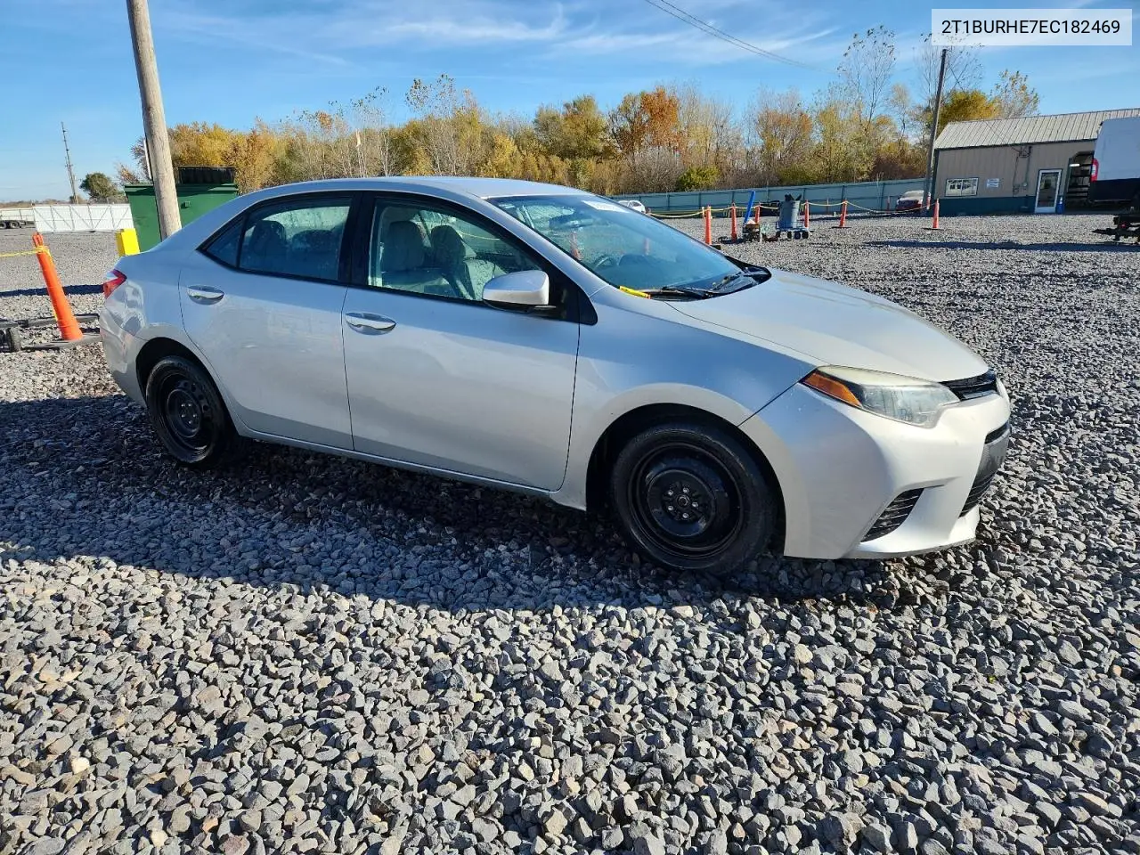 2T1BURHE7EC182469 2014 Toyota Corolla L