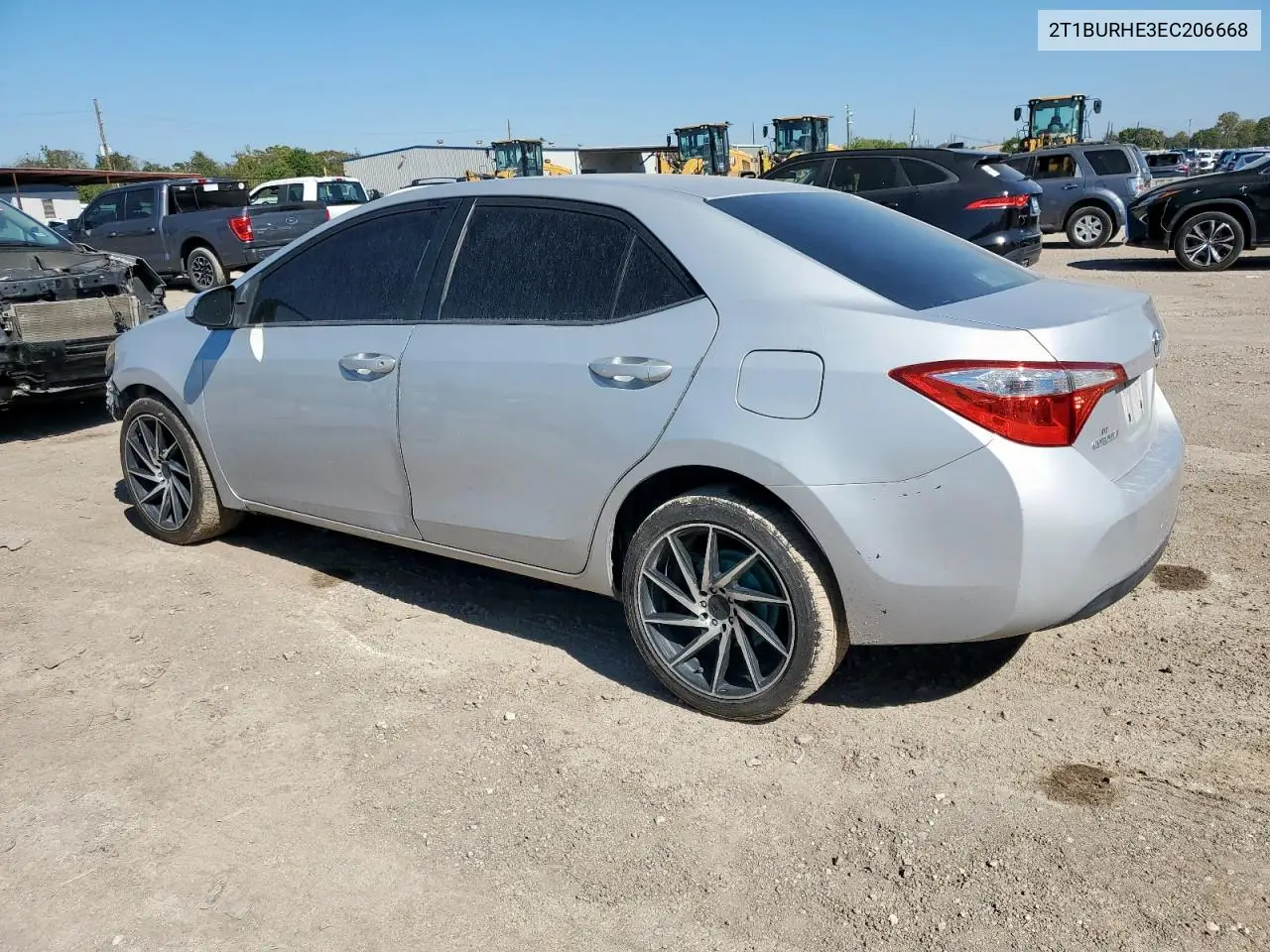 2T1BURHE3EC206668 2014 Toyota Corolla L