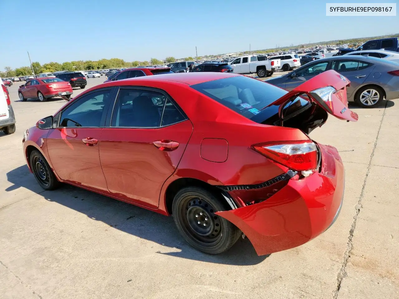 5YFBURHE9EP098167 2014 Toyota Corolla L