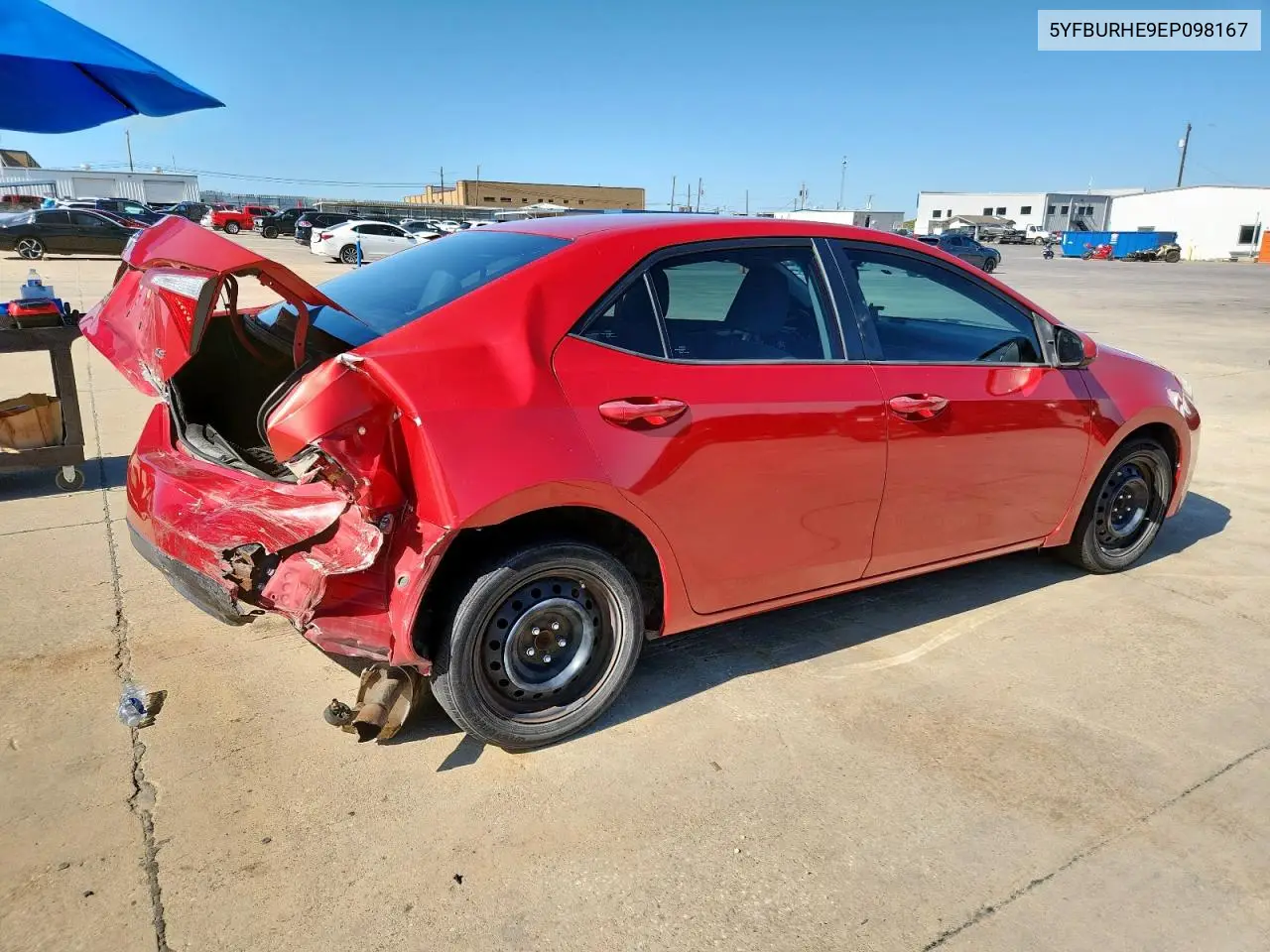 5YFBURHE9EP098167 2014 Toyota Corolla L