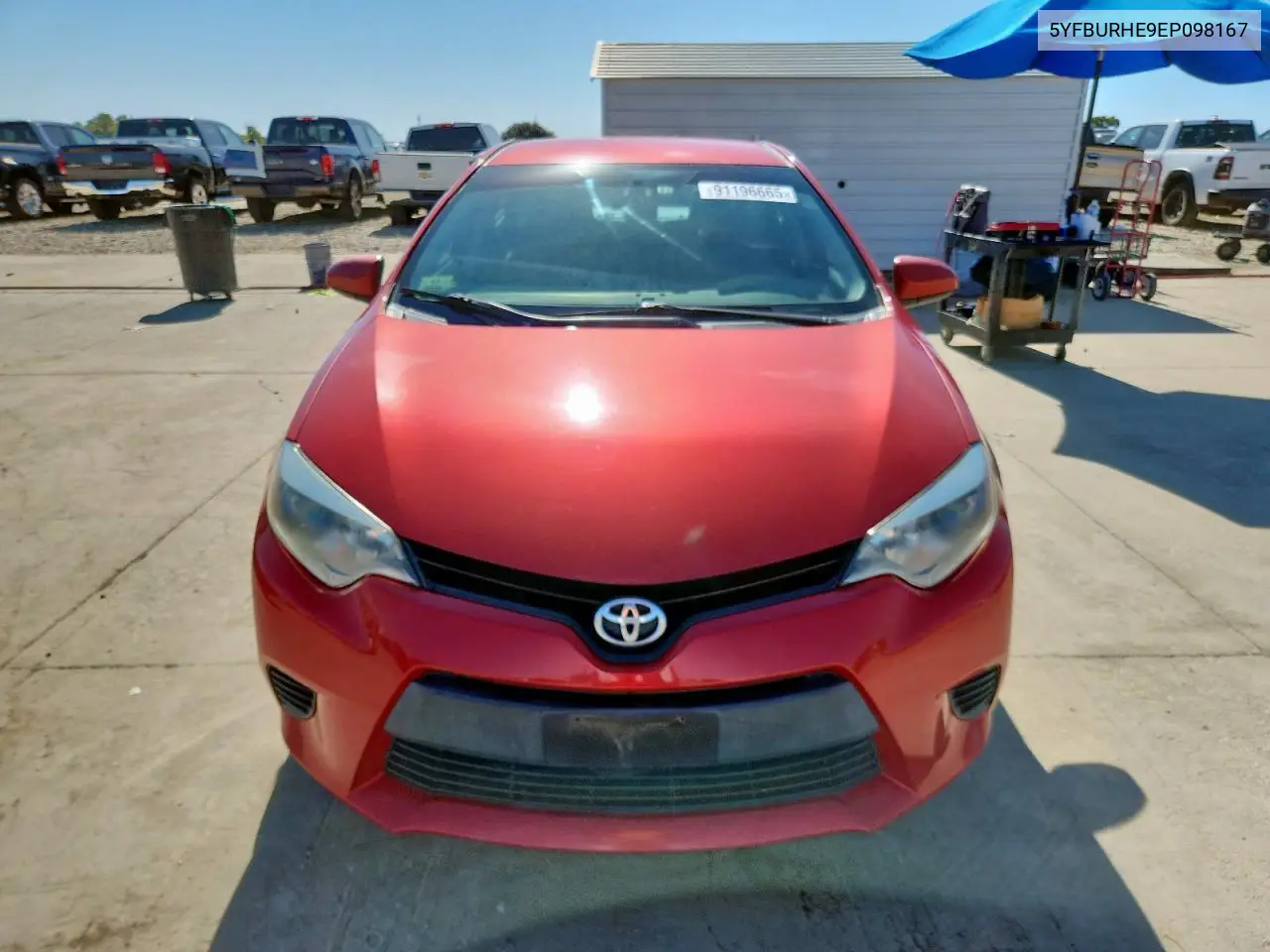 5YFBURHE9EP098167 2014 Toyota Corolla L