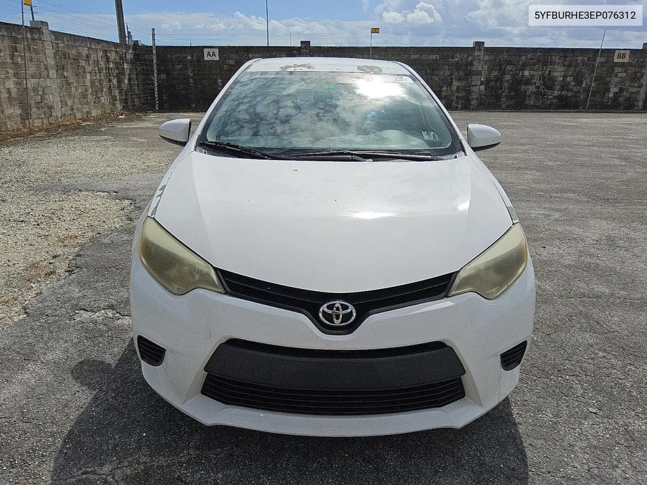 5YFBURHE3EP076312 2014 Toyota Corolla L