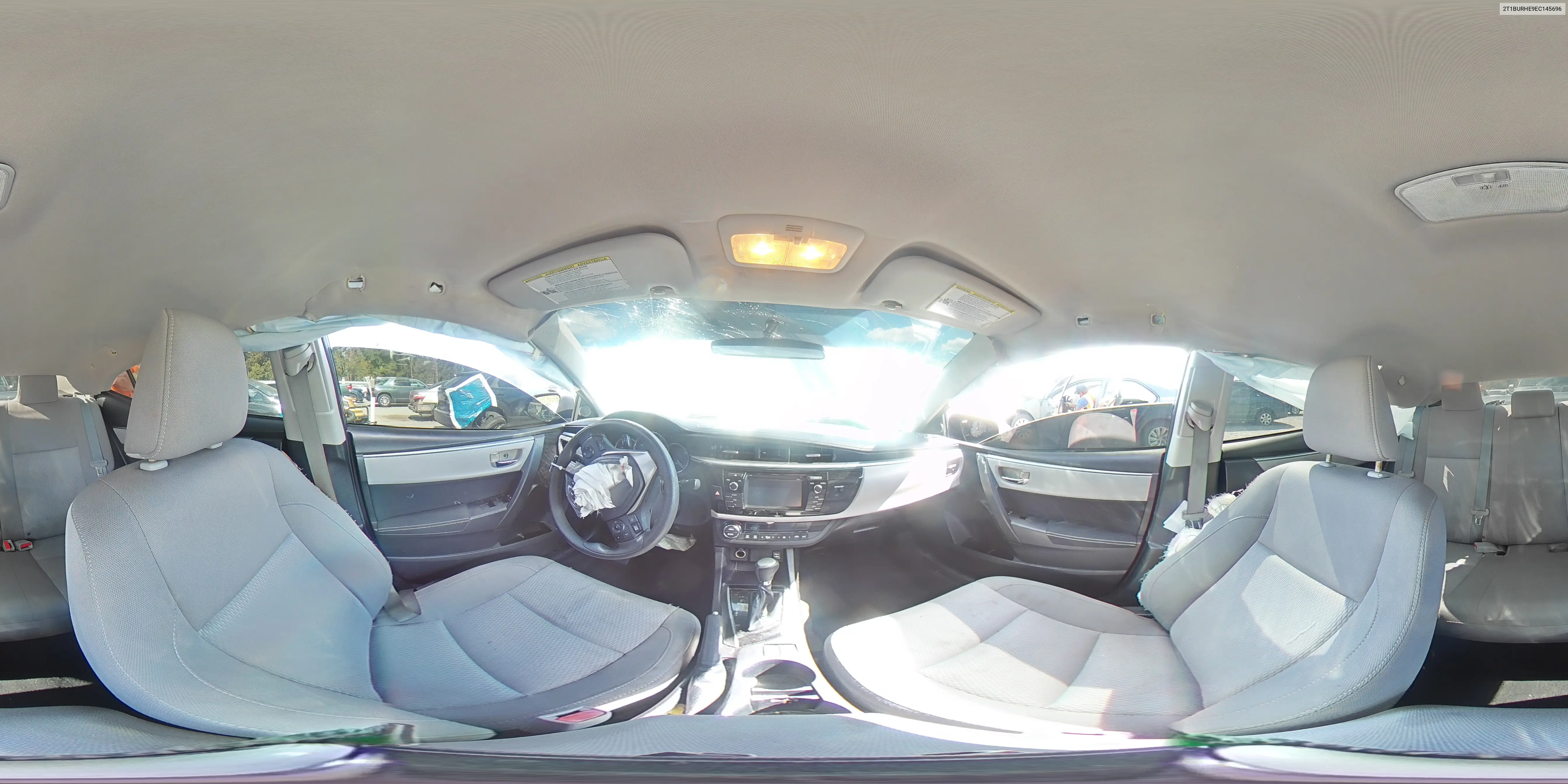 2T1BURHE9EC145696 2014 Toyota Corolla L