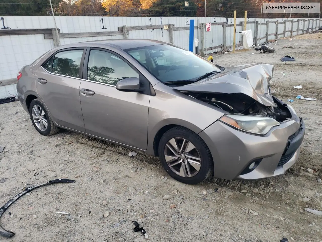 5YFBPRHE8EP084381 2014 Toyota Corolla Eco