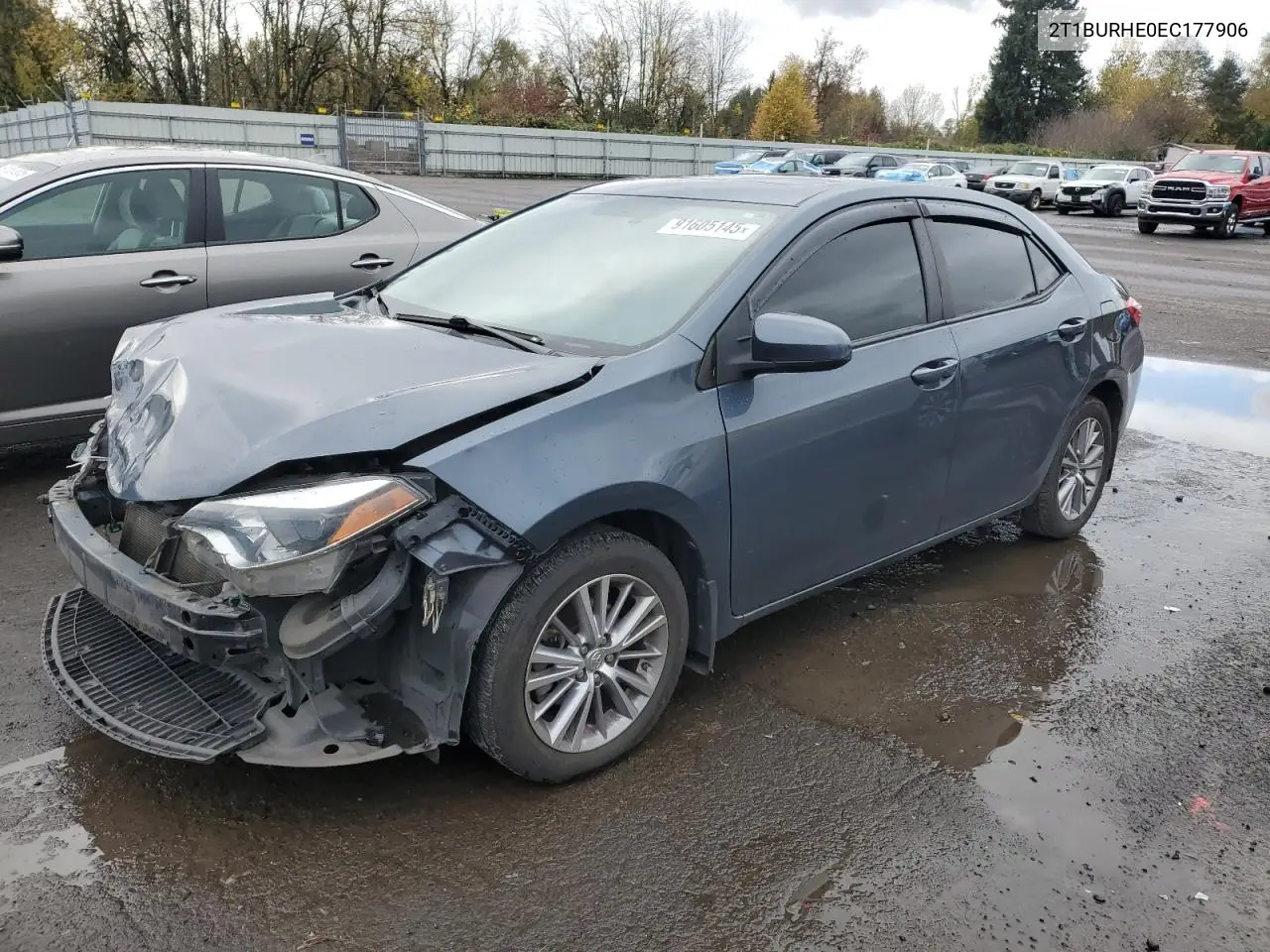 2T1BURHE0EC177906 2014 Toyota Corolla L