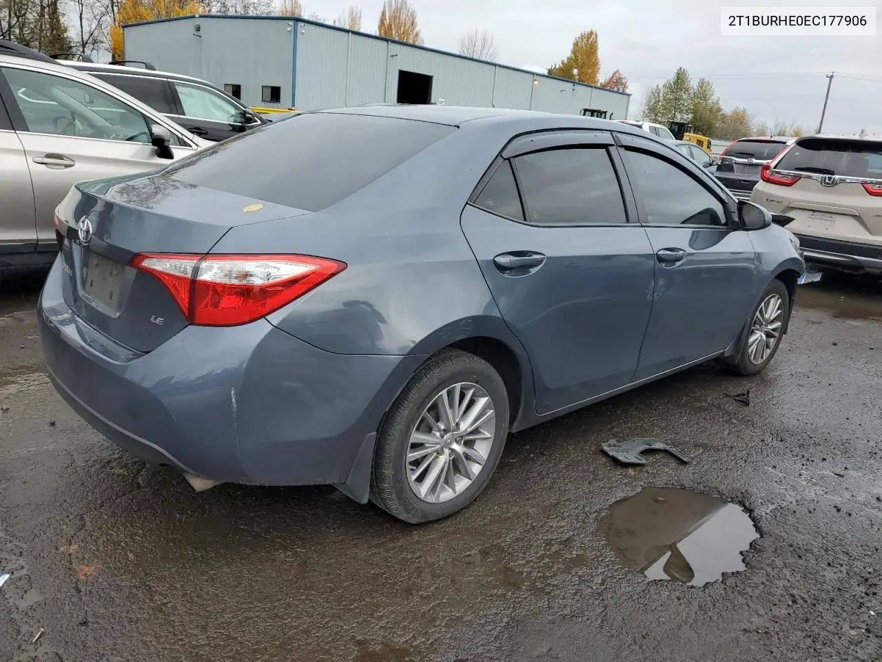 2T1BURHE0EC177906 2014 Toyota Corolla L