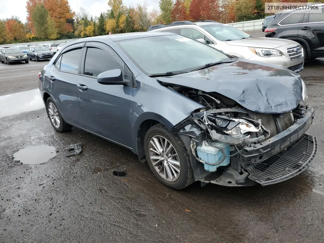 2T1BURHE0EC177906 2014 Toyota Corolla L
