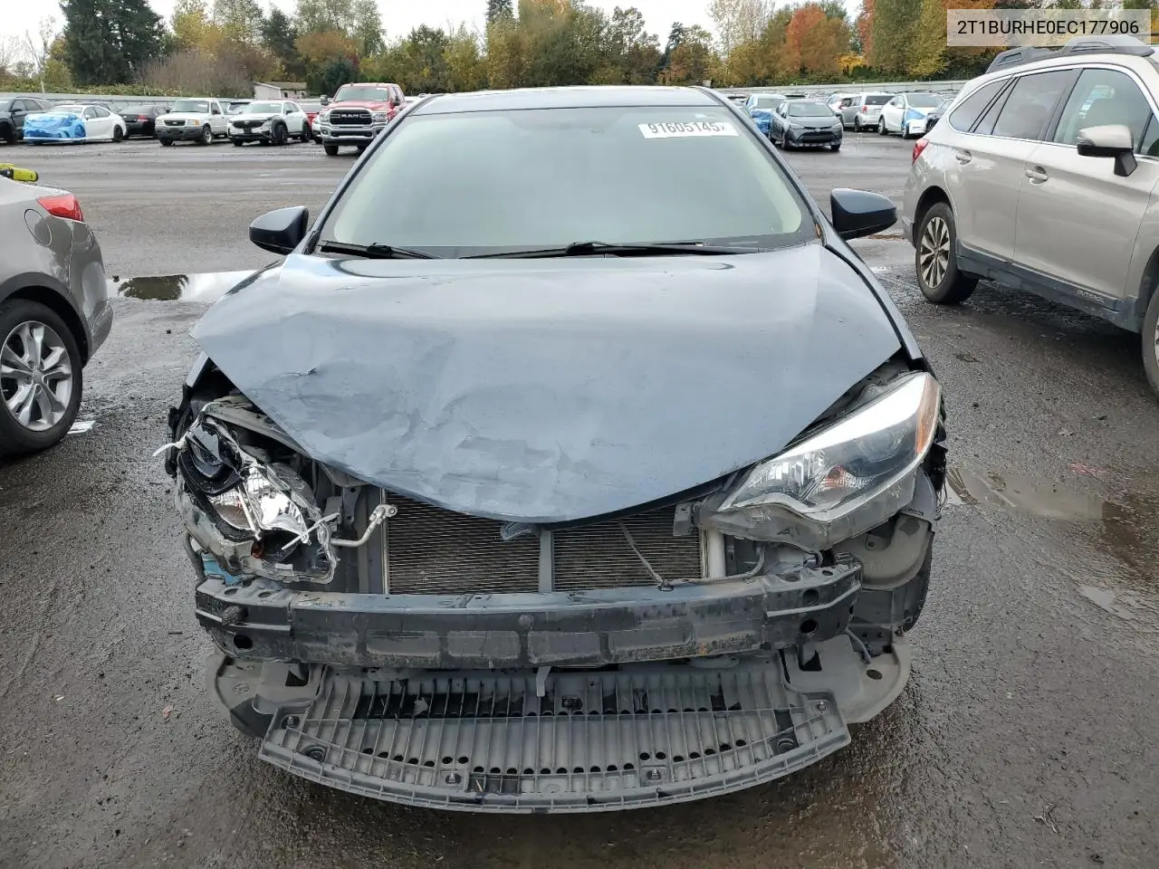 2T1BURHE0EC177906 2014 Toyota Corolla L