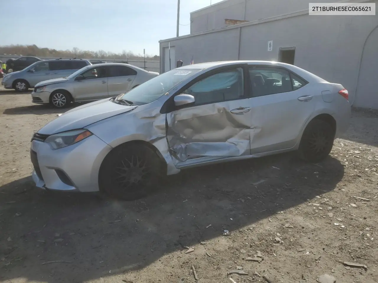 2T1BURHE5EC065621 2014 Toyota Corolla L