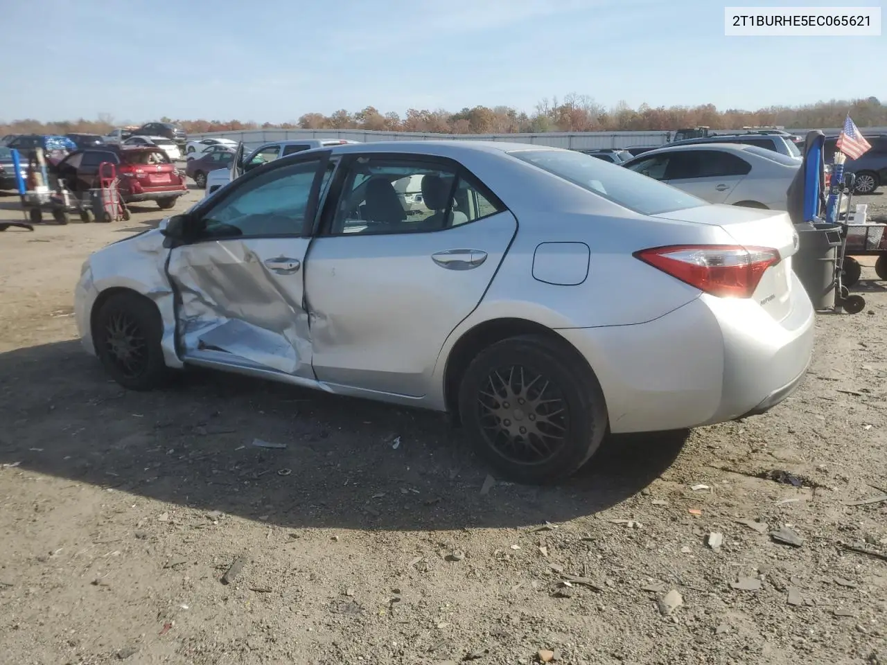2T1BURHE5EC065621 2014 Toyota Corolla L