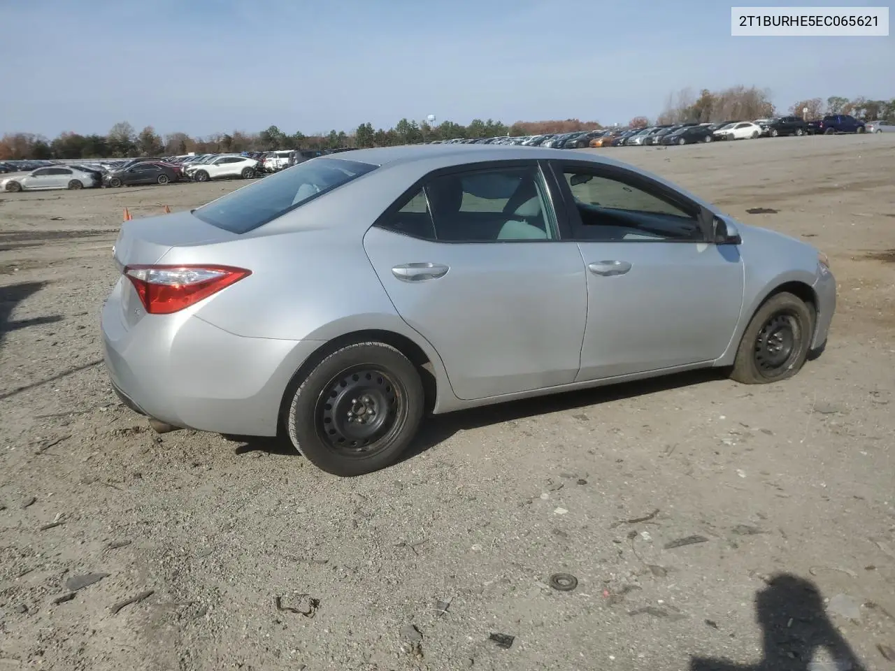 2T1BURHE5EC065621 2014 Toyota Corolla L