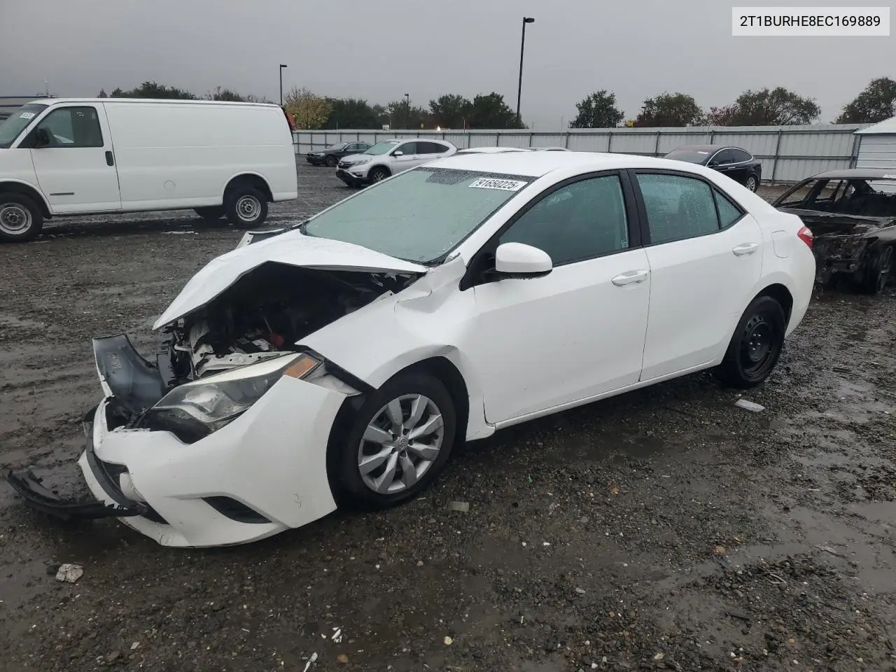 2T1BURHE8EC169889 2014 Toyota Corolla L