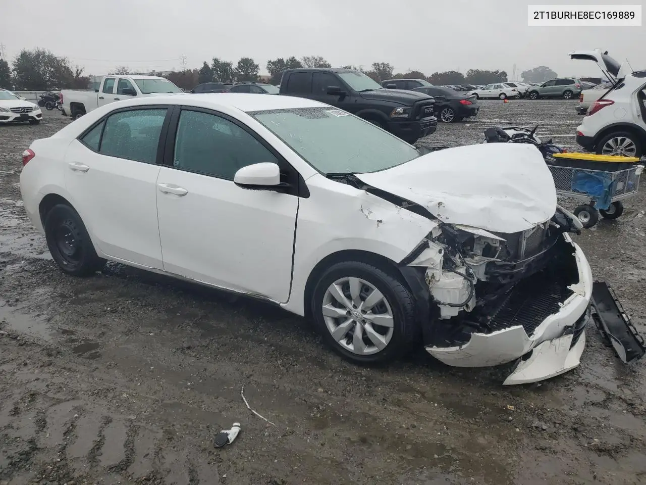 2T1BURHE8EC169889 2014 Toyota Corolla L