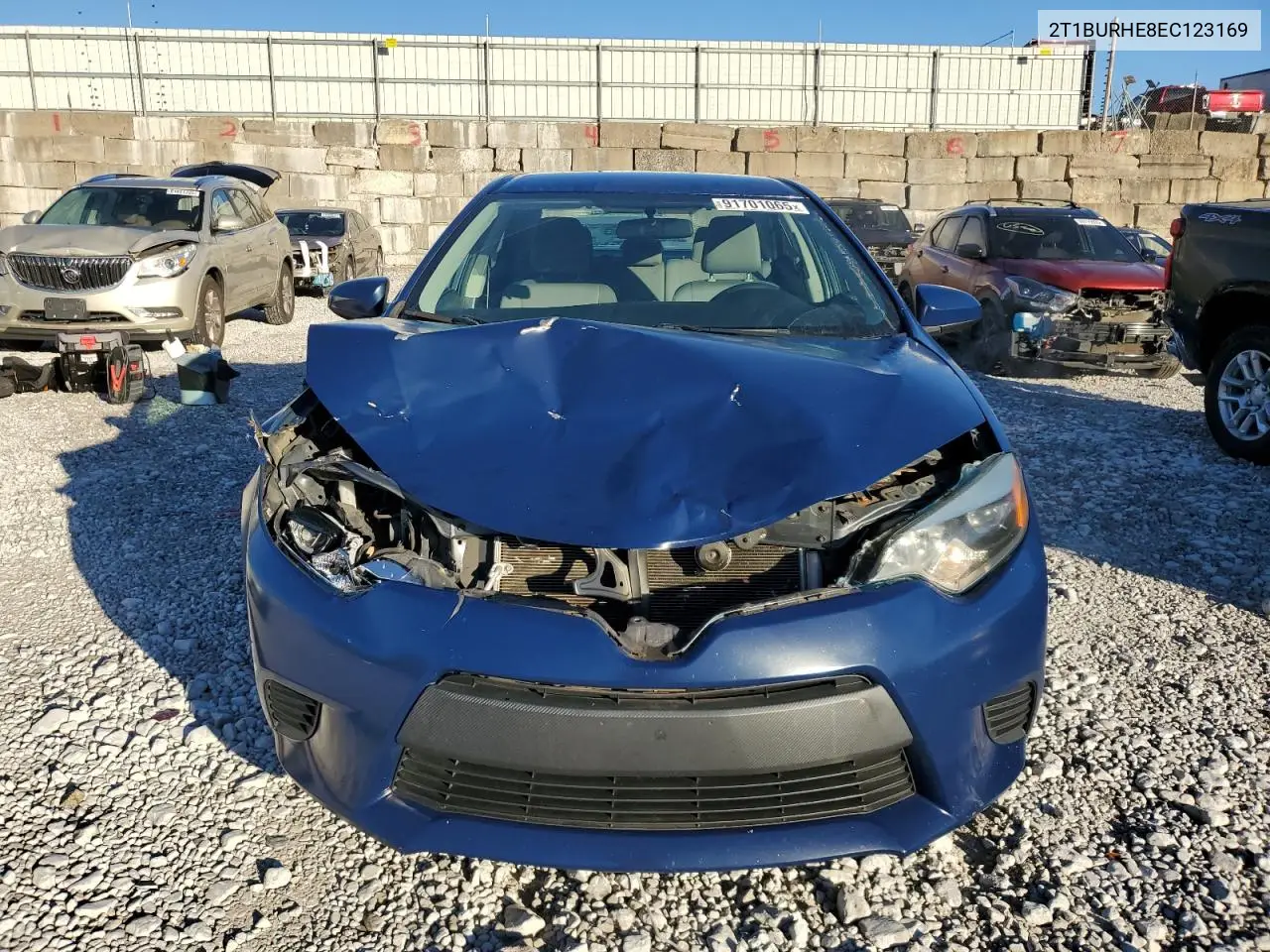 2T1BURHE8EC123169 2014 Toyota Corolla L