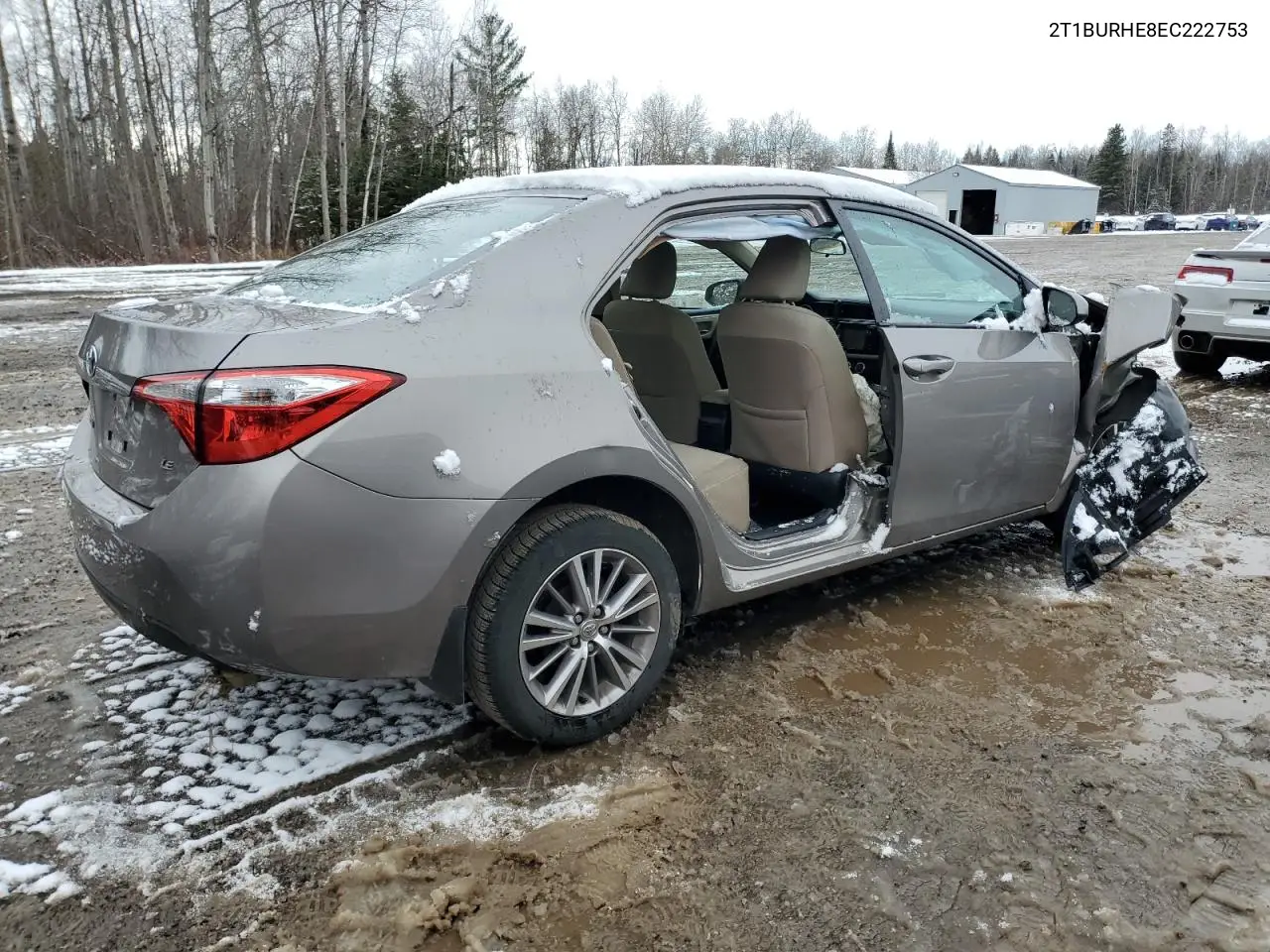 2T1BURHE8EC222753 2014 Toyota Corolla L