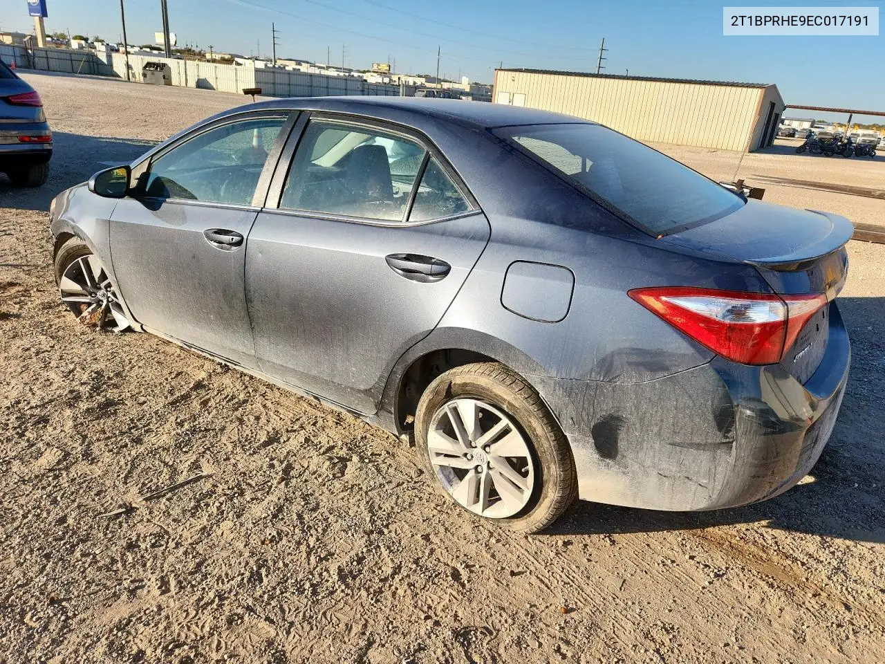 2T1BPRHE9EC017191 2014 Toyota Corolla Eco