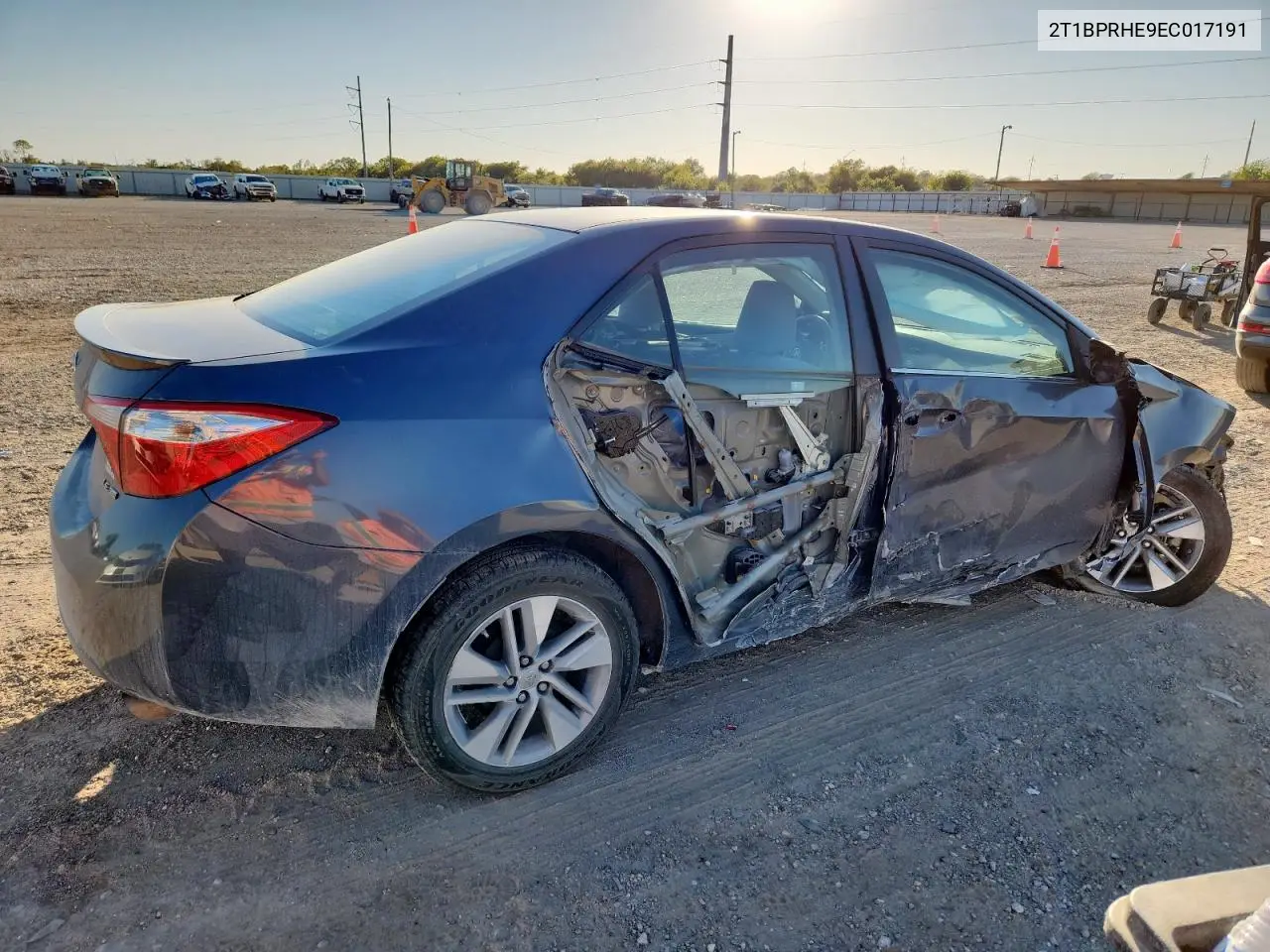 2T1BPRHE9EC017191 2014 Toyota Corolla Eco