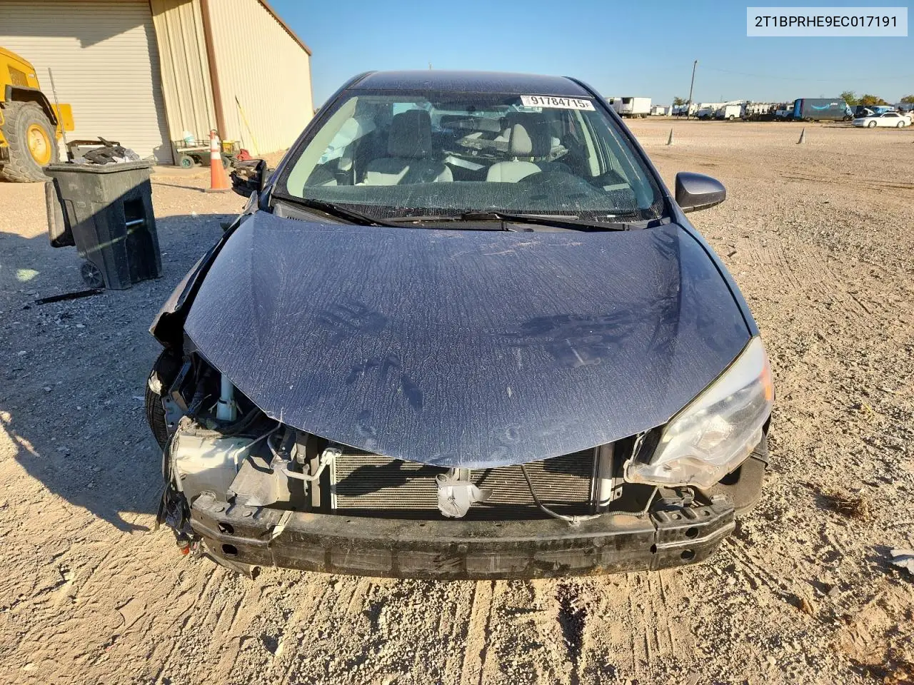 2T1BPRHE9EC017191 2014 Toyota Corolla Eco