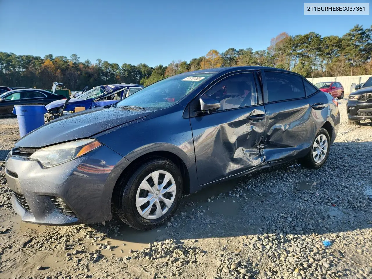 2T1BURHE8EC037361 2014 Toyota Corolla L