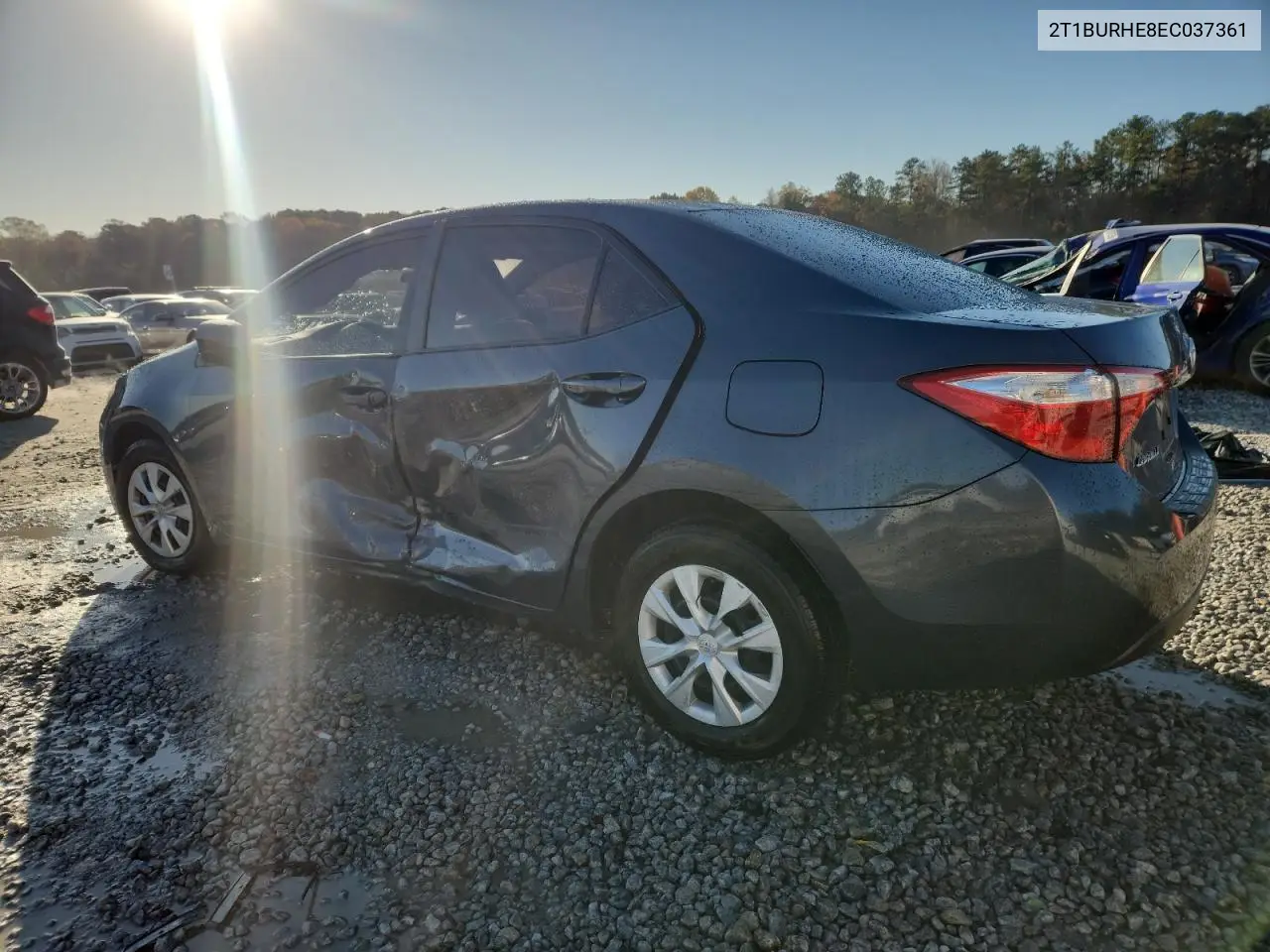 2T1BURHE8EC037361 2014 Toyota Corolla L