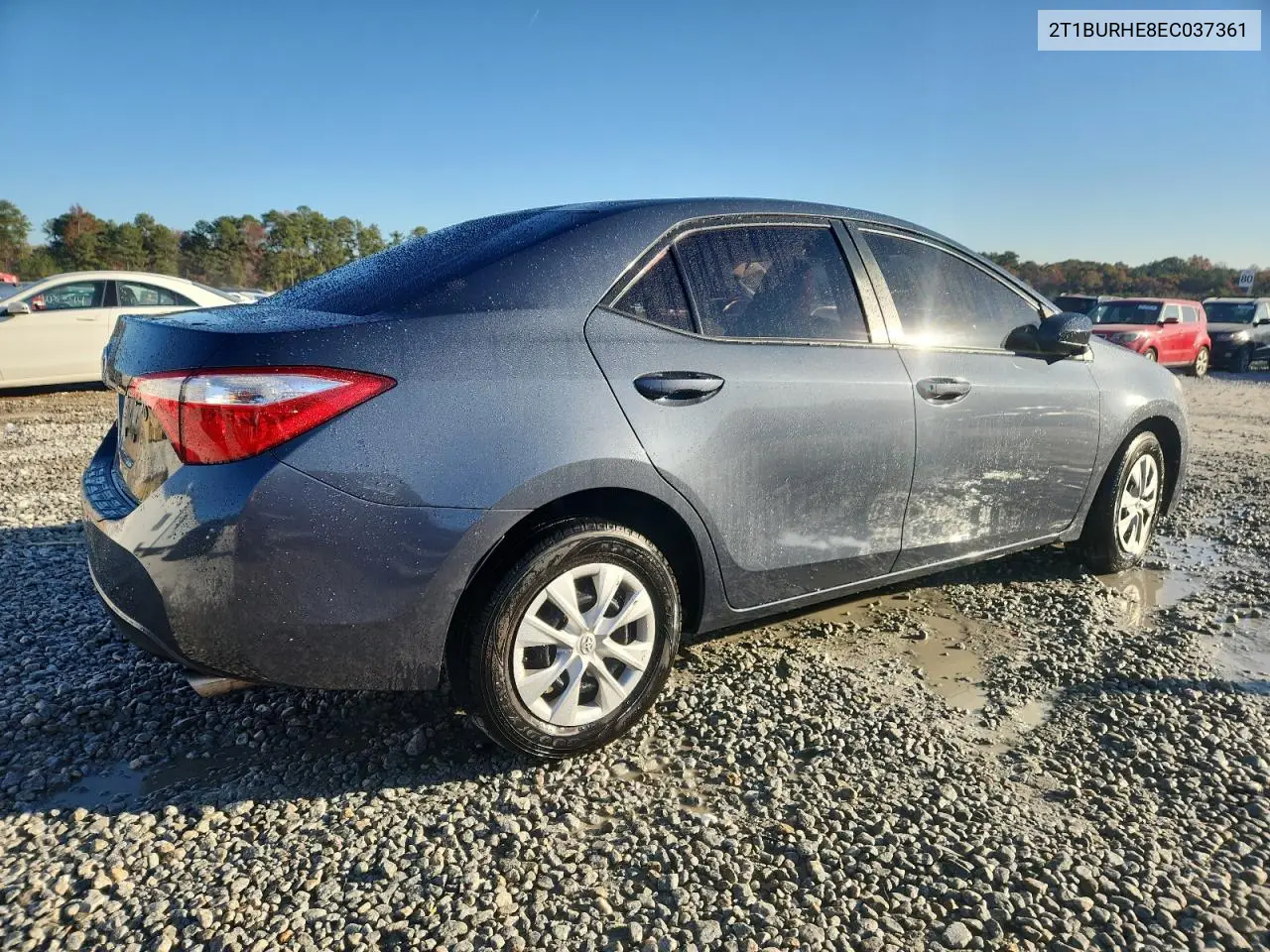 2T1BURHE8EC037361 2014 Toyota Corolla L
